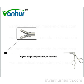 Instruments chirurgicaux Urologie Forceps rigide pour corps étrangers